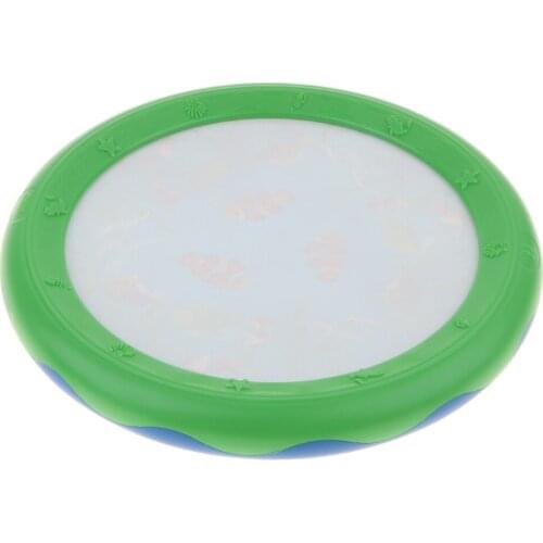 Novel Ocean Bead Drum Gentle Sea Wave Sound Kid Musical Educational Toy 20cm