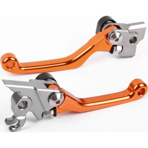 CNC Pivot Brake Clutch Lever for KTM 530 525 505 450 400 300 250 EXC XC XC-W SX Orange Color dirtbikes off roads crf brakes