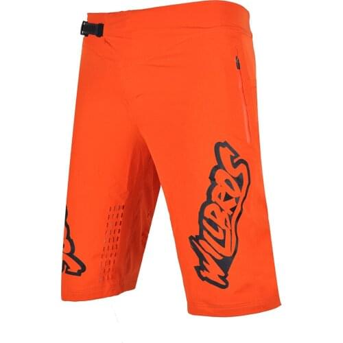 Defend Shorts Willbros MTB Bike Mountain Bicycle Offroad Cycling Street Moto Summer Short Pants Orange Mens