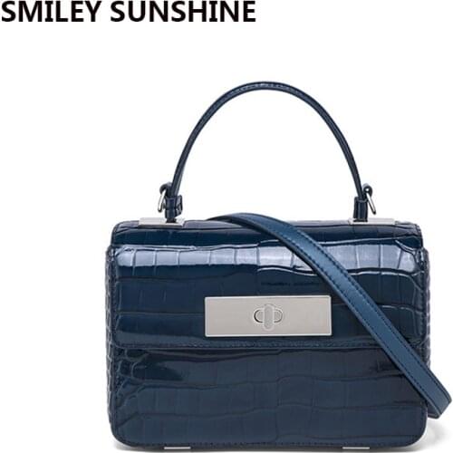 Stone Patent Women Flap Bag Cow Genuine Leather Crossbody Shoulder Bags 2021 Luxury Fashion Female Phone Message Green Cross Bag