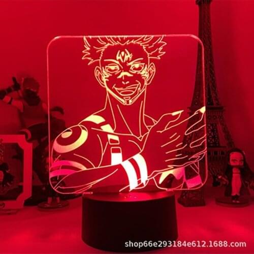 TAKARA TOMY Conjuration Back To Battle Acrylic Remote Control Touch 3D Night Light Polygonum Cuspidatum Yuren Table Lamp Gift