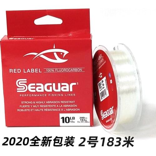 Japan imported SEAGUAR RED LABEL carbon element fishing line carbon line lure fishing line