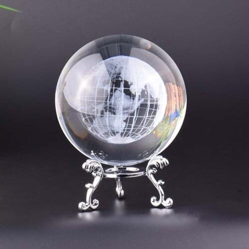 Home decorations wholesale earth model room set part study living room creative craft interior sculpture crystal ball