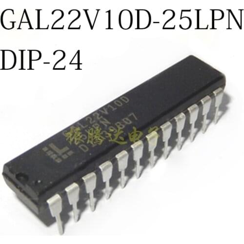 GAL22V10D-25LPN GAL22V GAL22V10D DIP-24