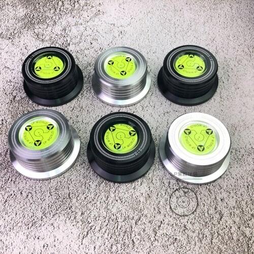 Hi-End Hi-Fi LP Vinyl Disc Stabilizer Tachometer Record Weight Turntable Bubble Level