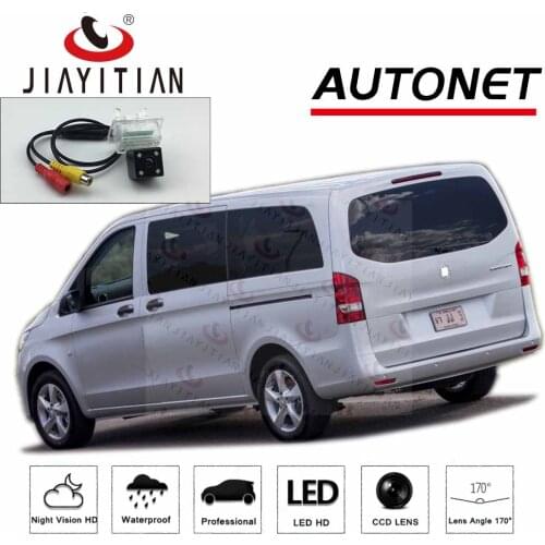 JiaYiTian rear view camera For Mercedes Benz Viano Vito Valente Metris W447 2015 2016 2017 2018 CCD license plate camera backup