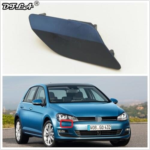 For VW Golf 7 MK7 2013 2014 2015 2016 2017 Car-styling Front Bumper Headlight Washer Cover Cap Right Passenger Side