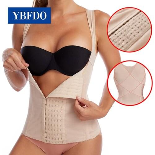 YBFDO Hot Women Waist trainer binders shapers modeling strap corset Vest slimming Belt Postpartum Control underwear body Corset