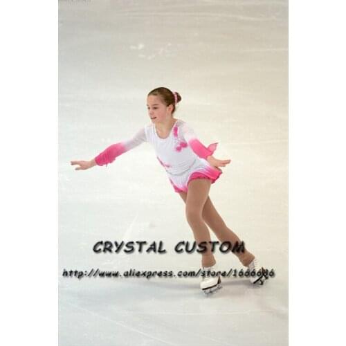 Custom Adult Figure Skating Dresses Graceful New Brand Ice Figure Skating Dresses For Women Competition DR3714