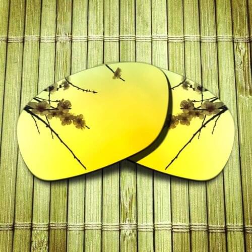 Polarized Replacement Lense For-Oakley Ten-x Sunglasses Frame True Color Mirrored Coating - Yellow Options