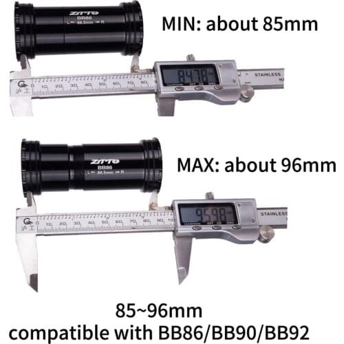 Bike Press Fit BB92/BB86/BB90 Bottom Bracket/BB 85-96 Mm Black