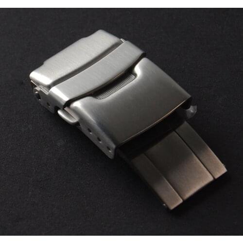High quality 18mm 20mm 22mm Fold Safety Clasp buckle Deployment Clasp
