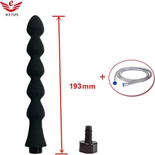 Wetips Hand Bidet Spray Anus Clean Anal Shower Enema Head Douchette WC Nozzle Shower Douche Bidet Toilet Sprayer Anal Cleaner
