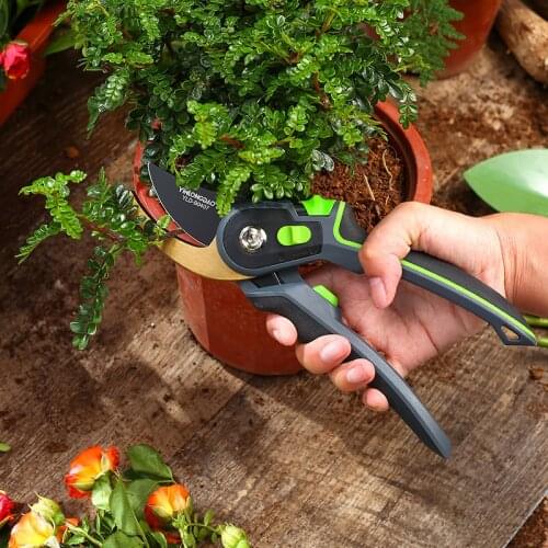 YINLONGDAO Gardening Pruning Shears, Which Can Cut Branches of 35mm Diameter, Fruit Trees, Flowers,Branches and Scissors