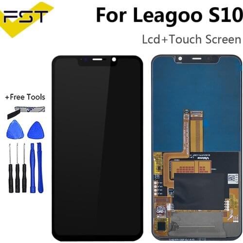6.21''For Leagoo S10 LCD Display+Touch Screen Digitizer Assembly For Leagoo S10 Repair Parts+Tools+Adhesive
