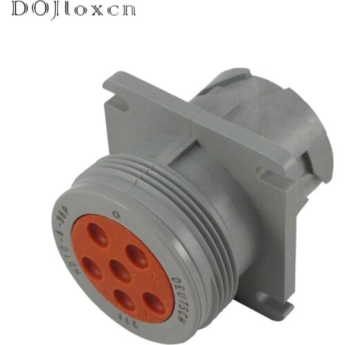 1/5/10/20/Sets 6 Pin DEUTSCH Male Connector ROHS Environmental Protection Waterproof Flame Retardant HD10-6-96P Grey Wiring Plug