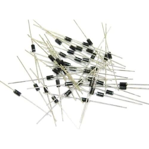 100PCS 1A 50V Diode 1N4001 IN4001 DO-41