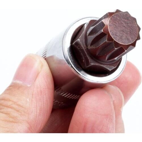 12-point screwdriver sleeve bit electric wrench press PH cross PZ rice FD word Screwdriver Socket Wrench auto repair kit