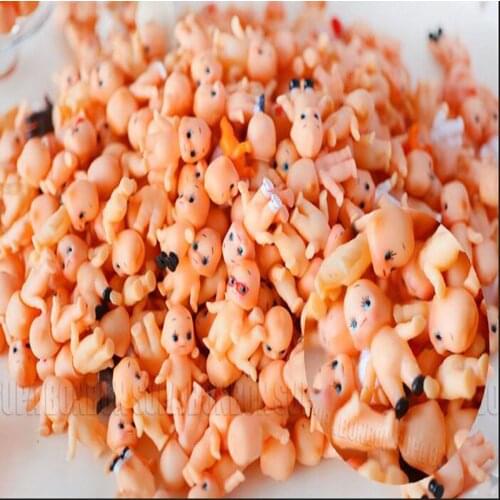 20pcs/a lot Mini Cute/Lovely Baby Doll Home Decoration Plastic Craft 091129