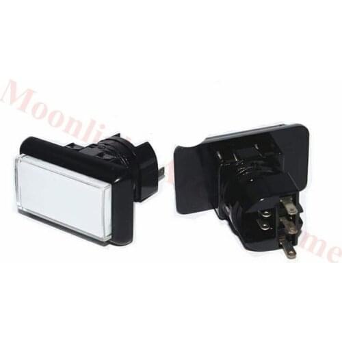 46*27mm Gaminator push button Rectangle LED Illuminated Push Button Rectangular buttons For Arcade Coin Machine