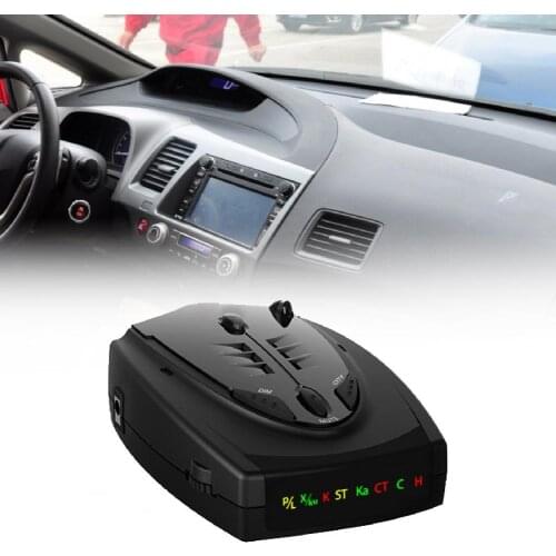 STR525 Radar Car Radar Detector English Russian anti radar detector Vehicle Speed Alarm Systems & Security Radar Detectors