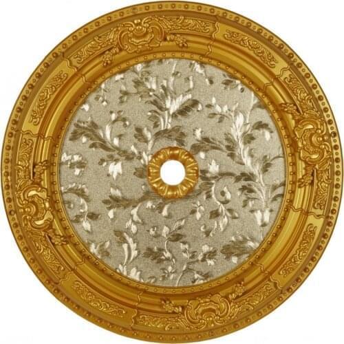 Decorative Round Designed Vintage Looking Ceiling Medallion for Chandeliers 60cm 23.62