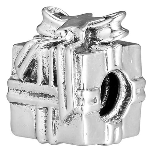 DIY Fits for Pandora Charms Bracelets Gleaming Gift Beads 100% 925 Sterling Silver Jewelry Free Shipping