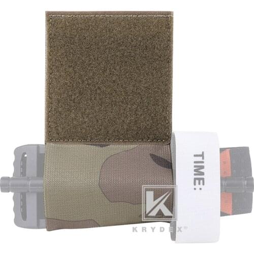 KRYDEX Spiritus Style Elastic Holder For SOF-T C-A-T NATO Style 3" Hook & Loop Secure Pouch MC