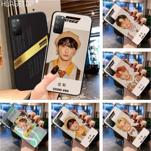 HUAGETOP ATEEZ HongJoong SeongHWA Soft Phone Case Capa for Huawei Honor 30 20 10 9 8 8x 8c v30 Lite view pro