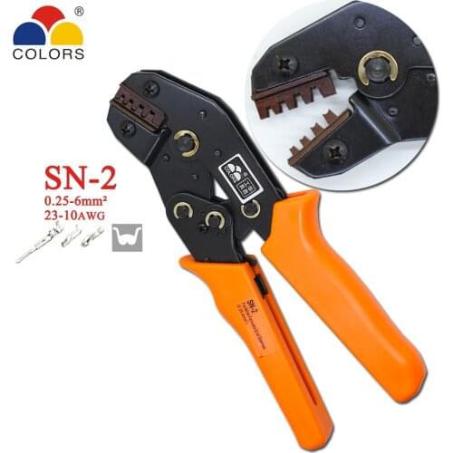 COLORS SN-2 MINI EUROP STYLE crimping tool crimping plier 0.25-6mm2 multi tool tools hands 23-10AWG