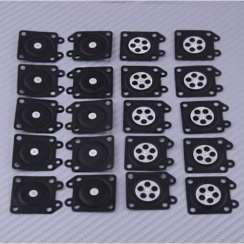 LETAOSK New 20Pcs Carburetor Metering Diaphragm Replaces Fit for Walbro 95-526 95-526-9-8 95-526-9