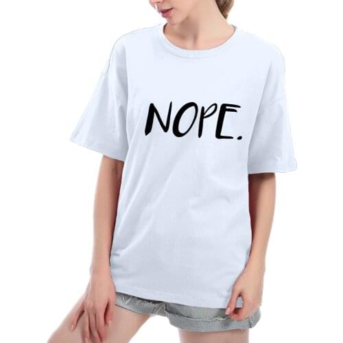 Summer Letter Print Women T-shirt Woman Harajuku Short-Sleeved O-Neck Tees Shirt Girl Summer Tee Top Femme Tshirt Funny T Shirt