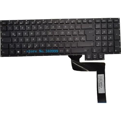 NEW Germany laptop keyboard For Asus G750 G750JH G750JM G750JS G750JW G750JX G750JZ black keyboard