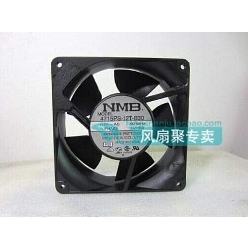 Wholesale: original NMB 12cm120*120*38 115V 14/13W 4715PS-12T-B30 aluminum frame cooling fan