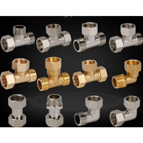 304 Stainless steel 1/2" Tee Junction Joint Pipe Fitting Connector Plumbing Pipe Fittings