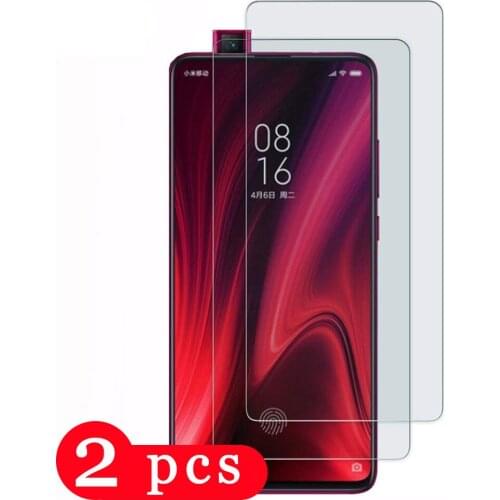 2Pcs for xiaomi redmi K20 K30 pro note 8T 8 pro 8A tempered glass phone screen protector protective film on the glass smartphone