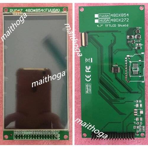 IPS 4.7 inch 16M TFT LCD Screen with PCB Board (Touch/No Touch) HX8363B Drive IC 8/16Bit 8080 Interface 854(RGB)*480