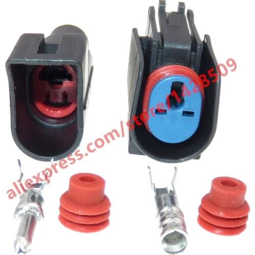 5 Sets 1 Pin 2.8 Series Auto Wiring Terminal Socket 98015-0001 Plastic Housing Waterproof Connector 980150001