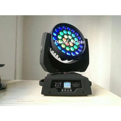 20 lot 36x10w led rgbw wash zoom dmx ring control stage moving head led dmx rgbw lyre wash moving head rgbw