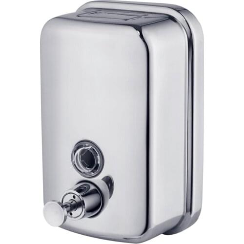 500ml 800ml 1000ml 1200ml wall mounted hand liquid soap dispenser stainless steel shampoo dispenser ZSH3