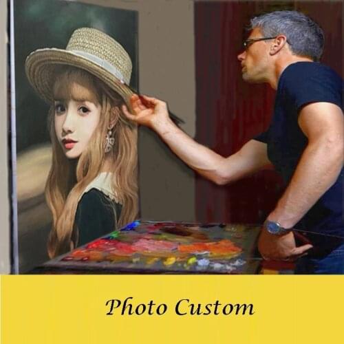 Custom Oil Paintings From Photographs Your Pictures Family Friends Baby Pet Photos Favorite Images Custom Handmade Oil Paintings