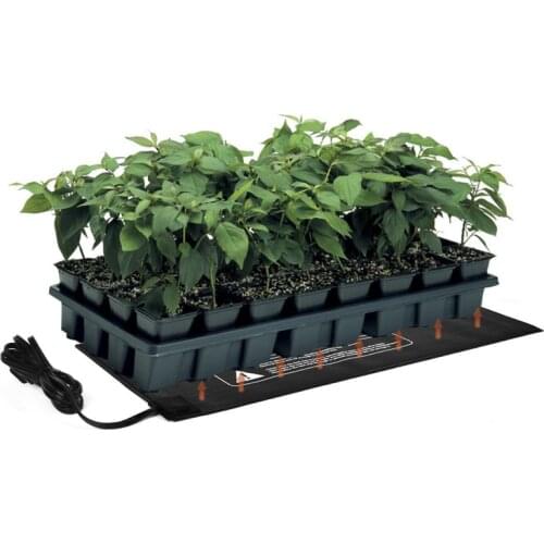 52X24cm PVC Waterproof Seedling Heat Mat Seed Starting Germination Mat For Propagation Cloning Garden Supplies 110V/220V 18W