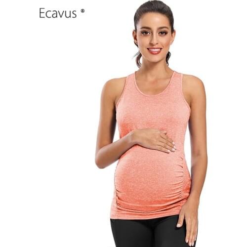 2021 Summer Comfot Maternity Clothes Tank Top Breastfeeding Sleeveless Vest Top Breastfeed Tops Yoga Gym Maternitys Clothing