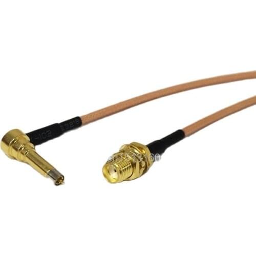 New SMA Female Jack To MS156 Connector RG316 Coaxial Cable Pigtail 15CM 6inch RF Cable Adapter