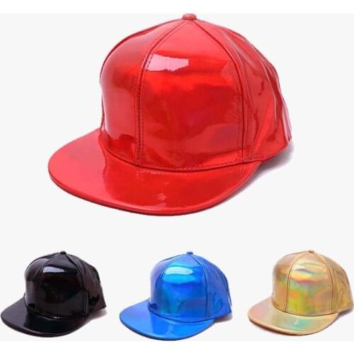 Hip Hop Hat Leather Solid Color Cap Sun Casual Hats Mens And Womens Cool Hat Mens Hip Hop Truck Hat Bone Caps