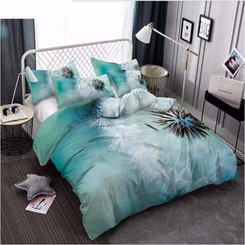 Modern bedding sets bed sheet duvet cover pillow case 4pcs super king digital Reactive Printing plant home textile