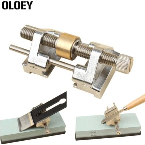 Precision Honing Edge Sharpener Guide Jig for Chisel Plane Blade Graver Iron Sharpening Wood Work Bevel Angle Sharpener Abrasive