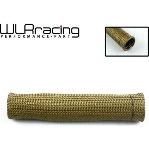 WLR RACING - Universal Spark plug Heat Protector Sleeve fuel A/C oil line wiring 6'' BASALT Spark plug Sleeve