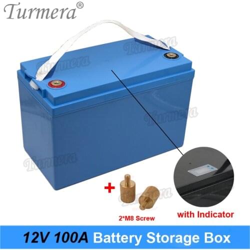 Lifepo4 12V 24V 48V Battery Storage Box Use in 90Ah 100Ah 3.2V Lifepo4 Battery Solar Energy System or Uninterrupted Power Supply