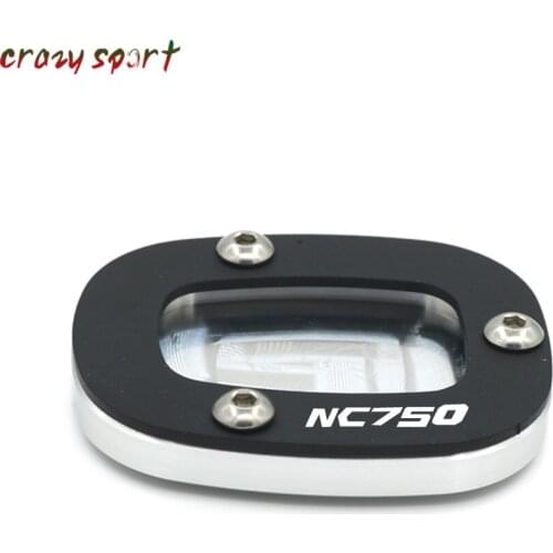 Side Kickstand Stand Extension Support Plate For HONDA NC750S NC750 S NC 750S 2014-2017 2016 Motorocyle Accessories